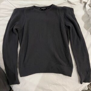 Express sweater puff shoulder